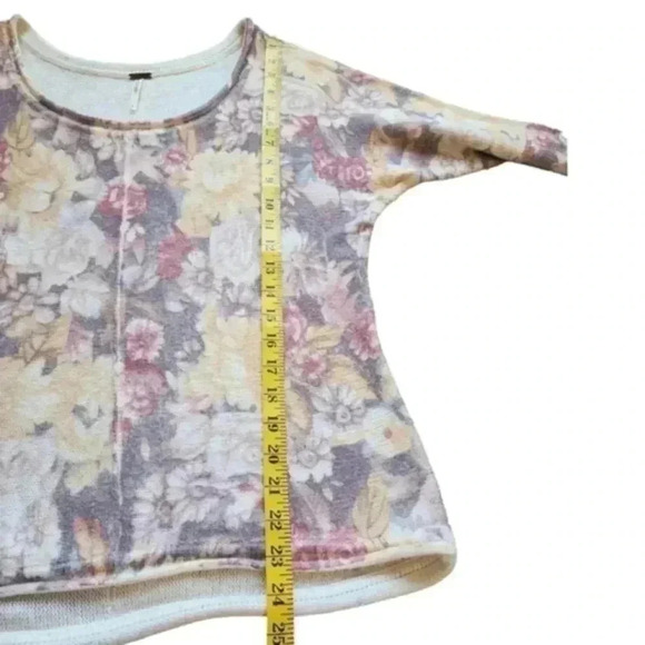Free People Sweater Flower Bomb Pullover Wool Angora Boho Fairy Y2K Women Small - Picture 16 of 16